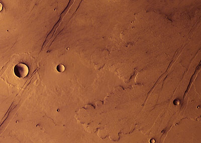 Daedalia Planum. Kredit Gambar : ESA