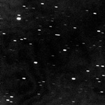 Asteroid yang melintasi Afrika Timur. Kredit : CfA/ NASA