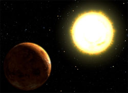 Ilustrasi exoplanet kebumian. Kredit : NASA