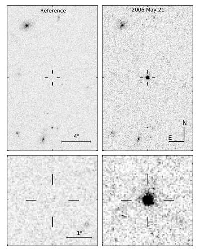 scp-06f6 SCP 06F6 sebuah supernova jenis baru dari ledakan bintang yang kaya karbon. Kredit : NASA/ESA/Hubble