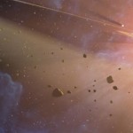 Ilustrasi Sabuk Asteroid. Kredit: NASA
