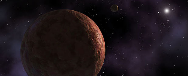 Sedna, which is located at a distance of 90 AU. Credit: ME Brown collection 