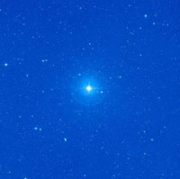 Bintang 61 Virginis yang bisa dilihat dengan mata bugil dari Bumi. Kredit : NASA