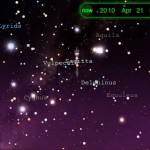 Rasi Lyra di arah timur laut. Kredit : Starwalk