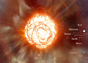 Akankah Betelgeuse Meledak Sebelum Tahun 2012? Betelgeuse+ESO+art