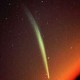 Komet Ikeya–Seki, diabadikan astronom Roger Lynds di observatorium Kitt Peak, Arizona (AS) pada 29 Oktober 1965. Ikeya–Seki merupakan anggota utama keluarga komet Kreutz. Komet–komet dari keluarga komet Kreutz inilah yang berpartisipasi dalam badai komet Desember 2010 Kredit foto : NASA