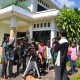 kegiatan pengamatan matahari dalam rangka global astronomy month dan sun-day. kredit: Hanief Trihantoro
