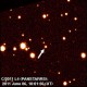 Citra penemuan komet C/2011 L4 (PANSTARRS). Komet ditandai dengan panah. Kredit foto : Space.com, 2011