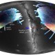 Peta yang menunjukkan sejumlah bintang yang termasuk ke dalam aliran Sagittarius. Garis putus-putus merah merupakan jejak aliran Sagittarius, dan elips biru di pusat menunjukkan lokasi Sagittarius Dwarf Galaxy. (kredit gambar: S. Koposov dan kolaborasi SDSS-III)
