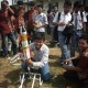 Sesi peluncuran mengunakan peluncur dari langitselatan dan peluncur buatan HIMRA. Kredit: Aldino