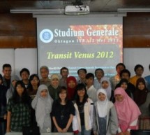 Studium Generale : Transit Venus 2012