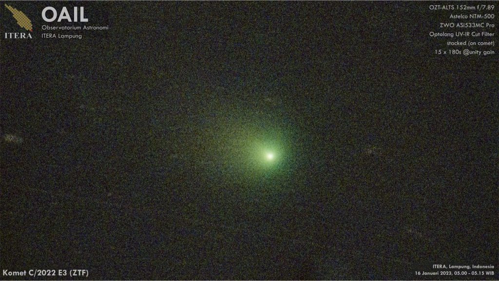 Green Comet C 2022 E3 Ztf In Early 2023 World Today News