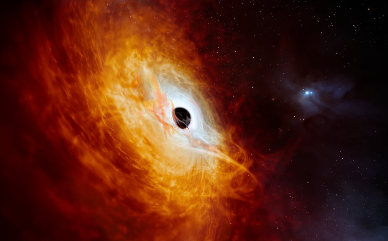 Ilmuwan Temukan Bukti Baru tentang Lubang Hitam Supermasif 1 Matahari 1 Hari