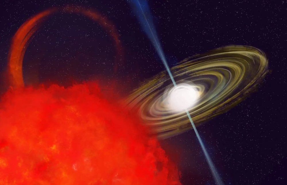 ラジオの鼓動で死んだ星が「ライブ」します